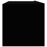 TV Cabinet Black 100x30x30 cm Engineered Wood 801482