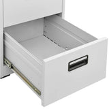 Filing Cabinet Light Grey 46x62x102,5 cm Steel 20123