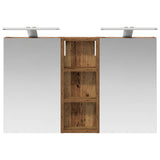 Bathroom Cabinet Set 3 pcs 80 x 10.5 x 50 cm Engineered wood 3403662