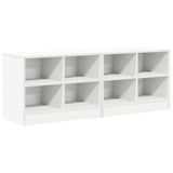 Bed Cabinet 2 pcs White 66 x 33 x 48 cm Engineered Wood 893723