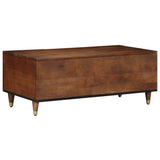 Coffee Table Honey Brown 100 x 54 x 40 cm Solid Mango Wood 4018748