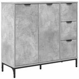 Sideboard Concrete Grey 89.5 x 33 x 82 cm Engineered Wood 883457