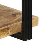 Wall Shelf 110x33x45 cm Solid Rough Wood Mango 4017488