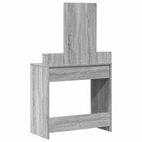 Dressing Table Grey Sonoma 79 x 41 x 140 cm Engineered Wood 865141