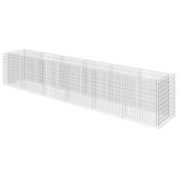 143554 Gabion Raised Bed Galvanised Steel 540x90x100 cm