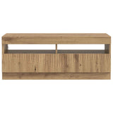 LED TV Cabinet Artisan Oak Engineered Wood 897434