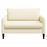XXL Armchair Cream Velvet 42043555