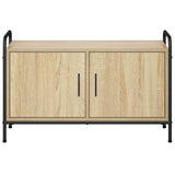 TV Cabinet 79.5 x 33 x 50 cm Sonoma Oak Engineered Wood 8013729