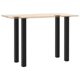 Bar Table Legs 4 pcs Black 90-92 cm Steel 4012472