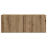 Wall Mounted TV cabinets 8 pcs Artisan Oak Engineered Wood 3328954