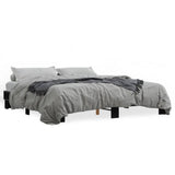 Bed Frame without Mattress Black 180x200 cm Super King 3280222