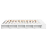 Bed Frame without Mattress White 160x200 cm 3280461