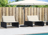 Parasol Base with Handles for 38 / 48 mm Poles 25 kg Round 4007986