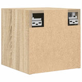 Wall Mounted TV Cabinets 4 pcs Sonoma Oak 30.5x30x30 cm 804492
