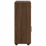 Bathroom Cabinet Set TULUM Brown Oak 37 x 31.5 x 82 cm 880348