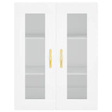 Highboard White 69,5x34x180 cm Engineered Wood 3198321