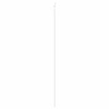 Sliding Door ORKDAL White 93 x 211 cm Solid Pine Wood and Glass 3332066