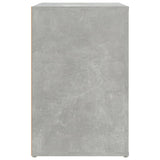 Shoe Cabinet Concrete Grey 130x35x54 cm Engineered Wood 816748