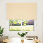 ZNTS Roller Blind Blackout Beige 130x175 cm Fabric Width 126.6 cm Polyester 4010770