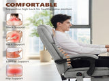 Office Chair with 6-Point Vibration Massage and Heat, Executive Computer Desk Chair with High Back, T3398P551599