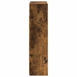 Bathroom Mirror Cabinet Smoked Oak 43 x 16 x 62.5 cm 889139