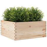 Garden Planter 100x100x46 cm Solid Wood Pine 3282429