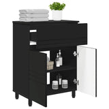Bathroom Vanity Unit Black 60 x 35 x 80 cm Engineered Wood 889416