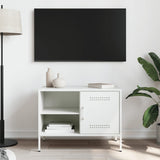TV Cabinet White 68x39x50.5 cm Steel 843004