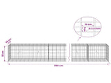 Gabion with 3.5 mm Wire and 5x10 cm Mesh 350x50x50 cm 3462793