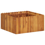 Garden Raised Bed 50x50x25 cm Solid Acacia Wood 45921
