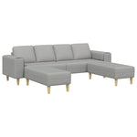 Sofa Set 3 pcs Cloud grey Fabric 3335120