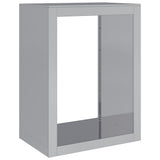 Firewood Rack 60x40x80 cm Galvanised Steel 851001