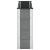 Garden Raised Bed Grey 150 x 30 x 72 cm 42039021