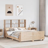 Bookcase Bed without Mattress 160x200 cm Solid Wood 3323800