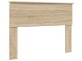 Bed Frame Sonoma Oak 120 x 123 cm Engineered Wood 3408881