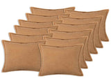 Cushion Cover 12 pcs HOUTEN Beige 50 x 50 cm Boucl 919137