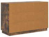 Sideboard Smoked Oak 89 x 34.5 x 77 cm Engineered Wood 895340