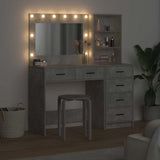 Dressing Table Grey 78.5 x 41 x 135 cm Engineered wood 3334194