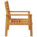 Garden Sofa Chair 2pcs 66.5x65x81 cm Solid Wood Acacia 366374