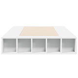 Bed Frame without Mattress White 75x190 cm Small Single 3280531