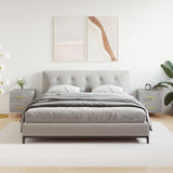 Bedside Cabinets 2 pcs Concrete Grey 40x35x47.5 cm Engineered Wood 827285