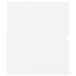 ZNTS Bathroom Furniture Set White Engineered Wood 3071675