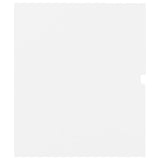Sink Cabinet with Built-in Basin White Engineered Wood 3071630