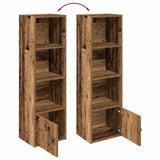 Bookcase Old Wood 31x24x102 cm Engineered Wood 860344