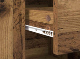 Sideboard Old Wood 100 x 30 x 59.5 cm Engineered Wood 881147