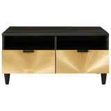 Coffee Table with Drawer 80 x 54 x 40 cm Solid Mango Wood 4017841