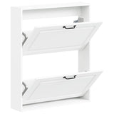 Wall-Mounted Shoe Cabinet UTRECHT 71 x 17 x 86 cm White 897735