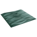 Wall Panels 24 pcs Green 50x50 cm XPS 6 m Stone 4100084