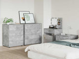 Storage Cabinets 60 x 48 x 105 cm Engineered Wood Concrete Grey 3406238