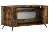 Bathroom Sink Cabinet BREDA Smoked Oak 82 x 41x 59 cm 897460